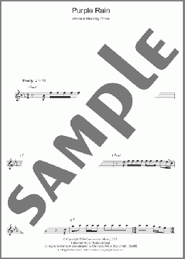 Purple Rain(Prince) 楽譜 その他 ダウンロード