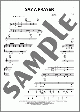 Say A Prayer(CeCe Winans) 楽譜 ピアノ & ボーカル & ギター ダウンロード