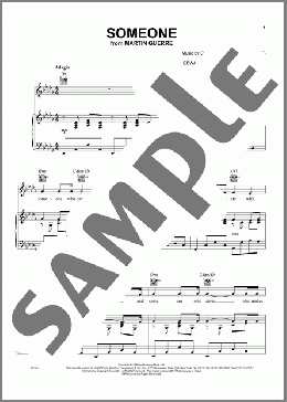 Someone (from Martin Guerre)(Claude-Michel Schonberg/Boublil and Schonberg) 楽譜 ピアノ & ボーカル & ギター ダウンロード
