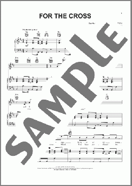 For The Cross(Matt Redman) 楽譜 ピアノ & ボーカル & ギター ダウンロード