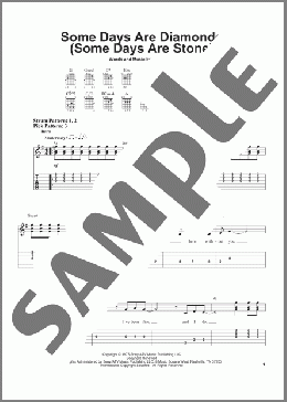 Some Days Are Diamonds (Some Days Are Stone)(John Denver) 楽譜 ギター（ソロ） ダウンロード