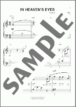 In Heaven's Eyes (arr. Phillip Keveren)(Sandi Patty) 楽譜 ピアノ（ソロ） ダウンロード