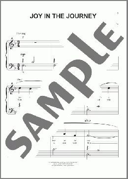 Joy In The Journey (arr. Phillip Keveren)(Michael Card) 楽譜 ピアノ（ソロ） ダウンロード