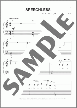 Speechless (arr. Phillip Keveren)(Steven Curtis Chapman) 楽譜 ピアノ（ソロ） ダウンロード