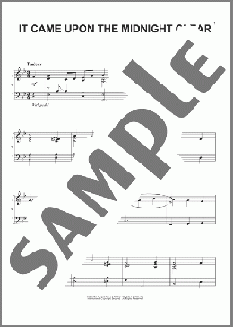 It Came Upon The Midnight Clear(Edmund Hamilton Sears) 楽譜 ピアノ（ソロ） ダウンロード