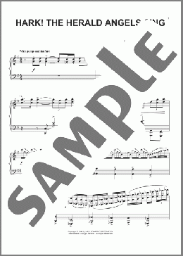 Hark! The Herald Angels Sing(Charles Wesley) 楽譜 ピアノ（ソロ） ダウンロード