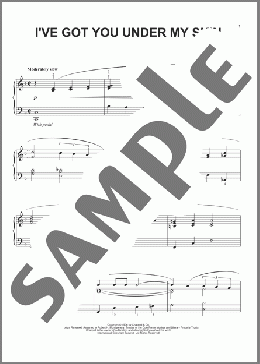 I've Got You Under My Skin(Cole Porter) 楽譜 ピアノ（ソロ） ダウンロード