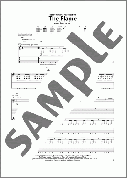 The Flame(Chimaira) 楽譜 ギター（ソロ） ダウンロード