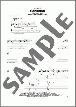Salvation(Chimaira) 楽譜 ギター（ソロ） ダウンロード