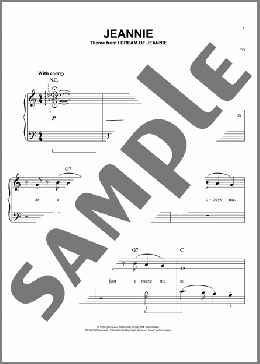 Jeannie (arr. Phillip Keveren)(TV Theme Song/Hugh Montenegro) 楽譜 ピアノ（ソロ） ダウンロード