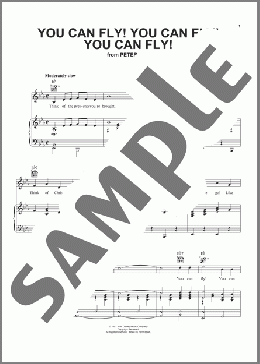 You Can Fly! You Can Fly! You Can Fly! (from Peter Pan)(Sammy Cahn) 楽譜 ピアノ & ボーカル & ギター ダウンロード