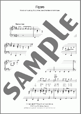 Figaro(Brotherhood Of Man) 楽譜 その他 ダウンロード