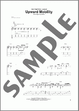 Upward Mobility(Andy McKee) 楽譜 ギター（ソロ） ダウンロード