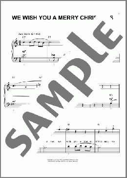 We Wish You A Merry Christmas [Jazz version] (arr. Phillip Keveren)(Traditional English Folksong) 楽譜 ピアノ（ソロ） ダウンロード