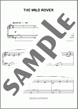 Wild Rover (arr. Phillip Keveren)(Irish Folksong) 楽譜 ピアノ（ソロ） ダウンロード