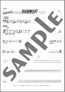 Hummin'(Cannonball Adderley/Nat Adderley) 楽譜 その他 ダウンロード