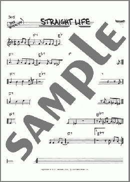 Straight Life(Freddie Hubbard) 楽譜 その他 ダウンロード