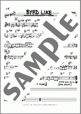 Byrd Like(Freddie Hubbard) 楽譜 その他 ダウンロード