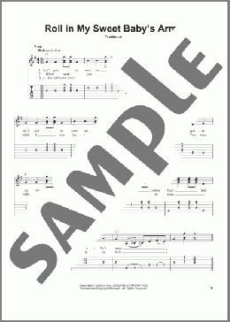 Roll In My Sweet Baby's Arms(Traditional) 楽譜 ギター（その他） ダウンロード