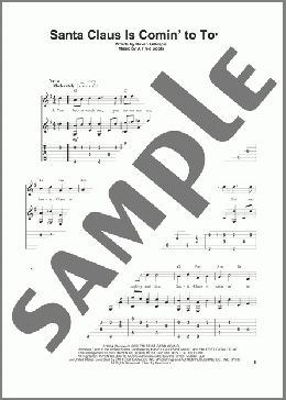 Santa Claus Is Comin' To Town(J. Fred Coots) 楽譜 ギター（その他） ダウンロード