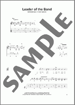 Leader Of The Band(Dan Fogelberg) 楽譜 ギター（その他） ダウンロード