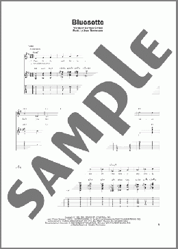 Bluesette(Sarah Vaughn/Toots Thielmans/Toots Thielemans) 楽譜 ギター（その他） ダウンロード