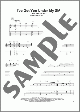 I've Got You Under My Skin(Cole Porter) 楽譜 ギター（その他） ダウンロード
