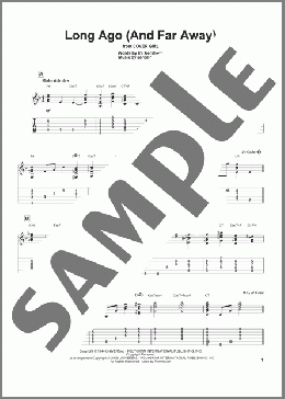 Long Ago (And Far Away)(Jerome Kern) 楽譜 ギター（その他） ダウンロード
