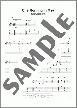 One Morning In May(Mitchell Parish/Hoagy Carmichael) 楽譜 ギター（その他） ダウンロード
