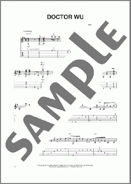 Doctor Wu(Steely Dan) 楽譜 ギター（その他） ダウンロード