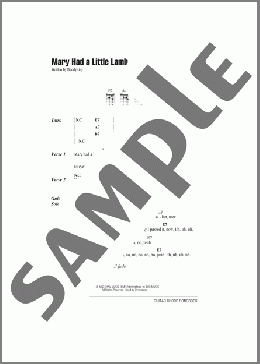 Mary Had A Little Lamb(Buddy Guy/Stevie Ray Vaughan) 楽譜 ギター（コード） ダウンロード