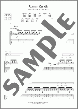 Roman Candle(Elliott Smith) 楽譜 ギター（ソロ） ダウンロード