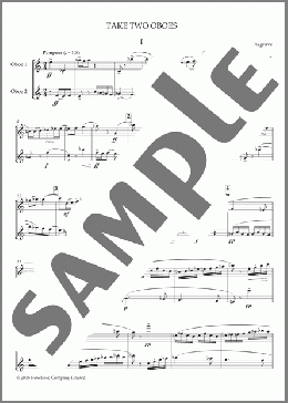 Take Two Oboes (Oboe Duet)(Thea Musgrave) 楽譜 その他 ダウンロード