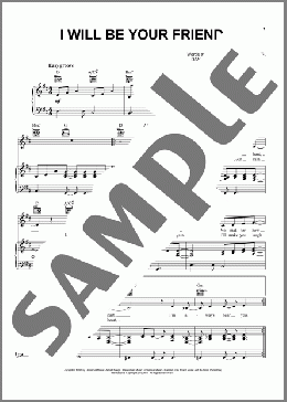 I Will Be Your Friend(Amy Grant) 楽譜 ピアノ & ボーカル & ギター ダウンロード