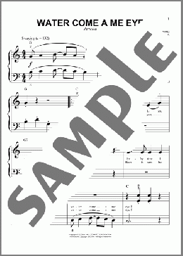 Water Come A Me Eye (arr. Phillip Keveren)(Jamaican Folksong) 楽譜 ピアノ（ソロ） ダウンロード