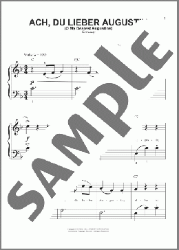 Ach Du Lieber Augustin (O My Dearest Augustine) (arr. Phillip Keveren)(German Folksong) 楽譜 ピアノ（ソロ） ダウンロード