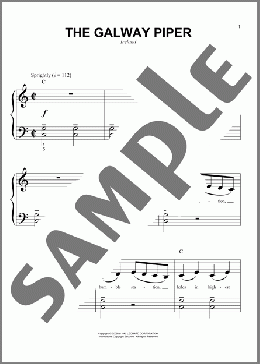 The Galway Piper (arr. Phillip Keveren)(Irish Folksong) 楽譜 ピアノ（ソロ） ダウンロード