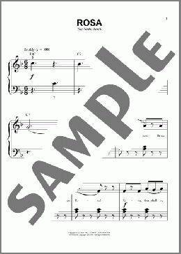 Rosa (arr. Phillip Keveren)(Flemish Dance Tune) 楽譜 ピアノ（ソロ） ダウンロード