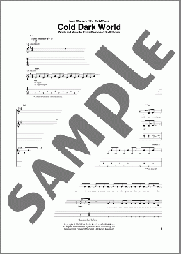 Cold Dark World(Weezer) 楽譜 ギター（ソロ） ダウンロード
