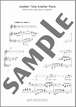 Another Time, Another Place(Patti Page) 楽譜 その他 ダウンロード