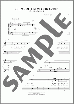 Always In My Heart (Siempre En Mi Corazon)(Glenn Miller) 楽譜 ピアノ（ソロ） ダウンロード