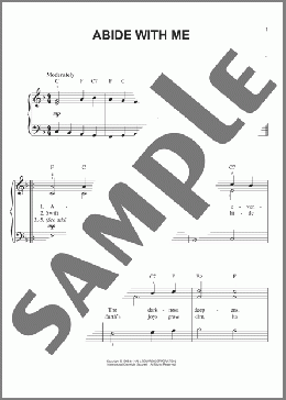 Abide With Me(Henry F. Lyte) 楽譜 ピアノ（ソロ） ダウンロード