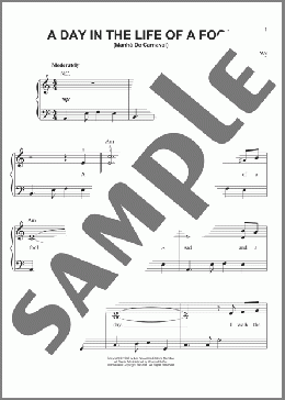 A Day In The Life Of A Fool (Manha De Carnaval)(Carl Sigman) 楽譜 ピアノ（ソロ） ダウンロード