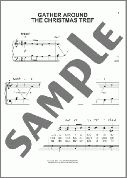 Gather Around The Christmas Tree(John H. Hopkins) 楽譜 ピアノ（ソロ） ダウンロード