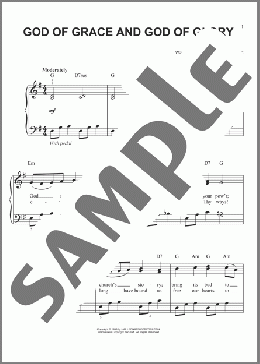 God Of Grace And God Of Glory(Harry Emerson Fosdick) 楽譜 ピアノ（ソロ） ダウンロード