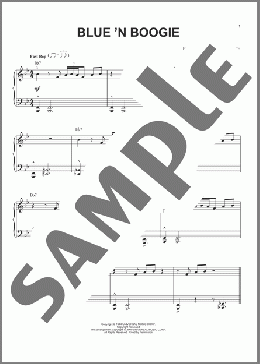 Blue 'N Boogie [Jazz version](Dizzy Gillespie) 楽譜 ピアノ（ソロ） ダウンロード
