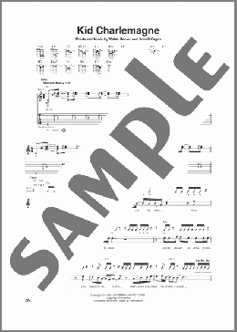 Kid Charlemagne(Steely Dan) 楽譜 ギター（ソロ） ダウンロード