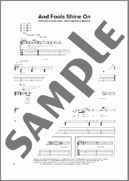And Fools Shine On(Brother Cane) 楽譜 ギター（ソロ） ダウンロード