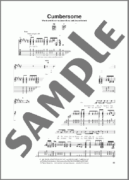 Cumbersome(Seven Mary Three) 楽譜 ギター（ソロ） ダウンロード