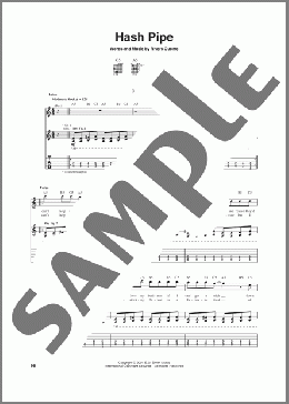 Hash Pipe(Weezer) 楽譜 ギター（ソロ） ダウンロード